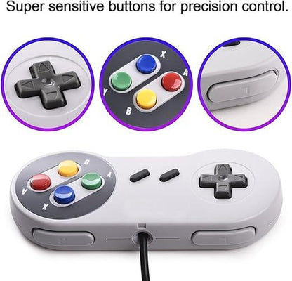 Retro Classic 620 Game Console, Retro Game Console, Classic, Retro, Adult Mini Game Console with 2 Controllers, TV AV Connector, Easter, Birthday Gift Gaming Set Gaming Items Game Stick